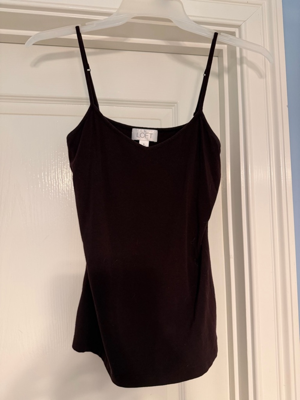LOFT Wine color Slim Spaghetti Strap Camisole
